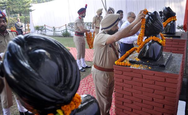 Martyrs’ sacrifices will always be remembered: IG Mukhwinder Singh Chhina