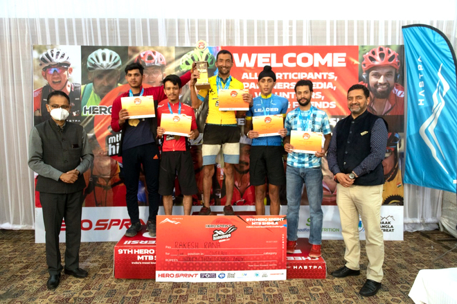 Shimla youths shine in 9th edition of MTB race
