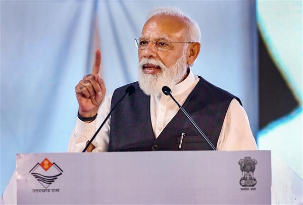 PM Modi completes  20 years in public life