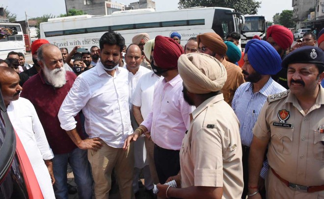 In Ludhiana, 40 illegal private buses impounded