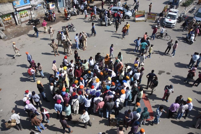 ‘Derogatory’ remarks against Guru Nanak Dev: Protesters block Samrala Chowk for 8 hours