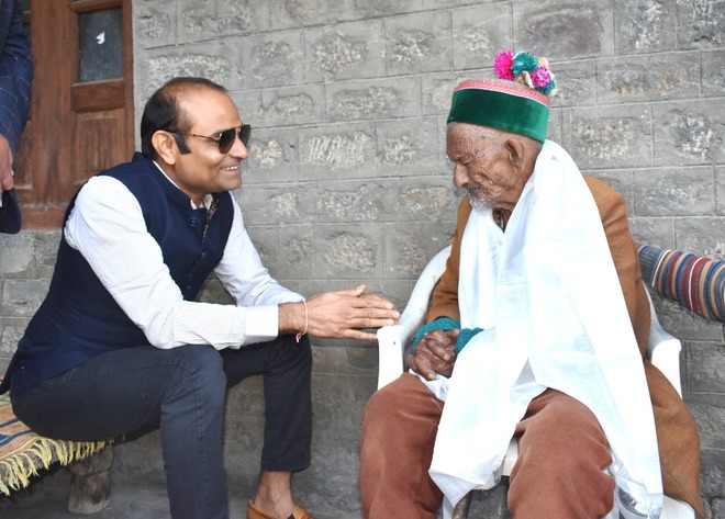 At 104, India’s first voter Shyam Saran Negi is full of zeal