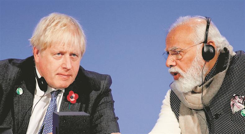 Modi, Johnson agree to rein in anti-India fringe groups