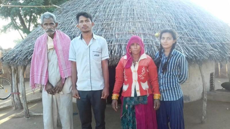 Studying in a hut, son of daily wager to become first doctor in his R'sthan village