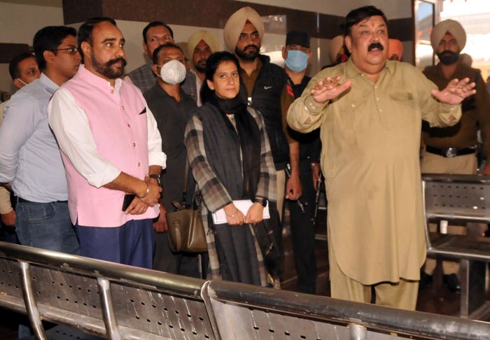 MP Shwait Malik takes stock of Amritsar railway station’s development