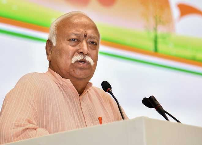 Country won't be divided again: RSS chief