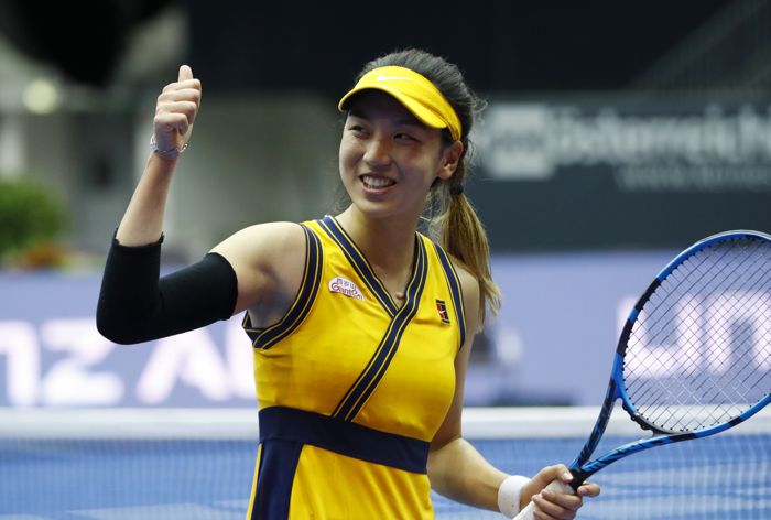 Emma Raducanu loses to qualifier Wang Xinyu