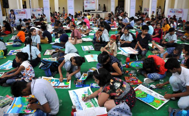 SJVN organises painting contest on energy conservation