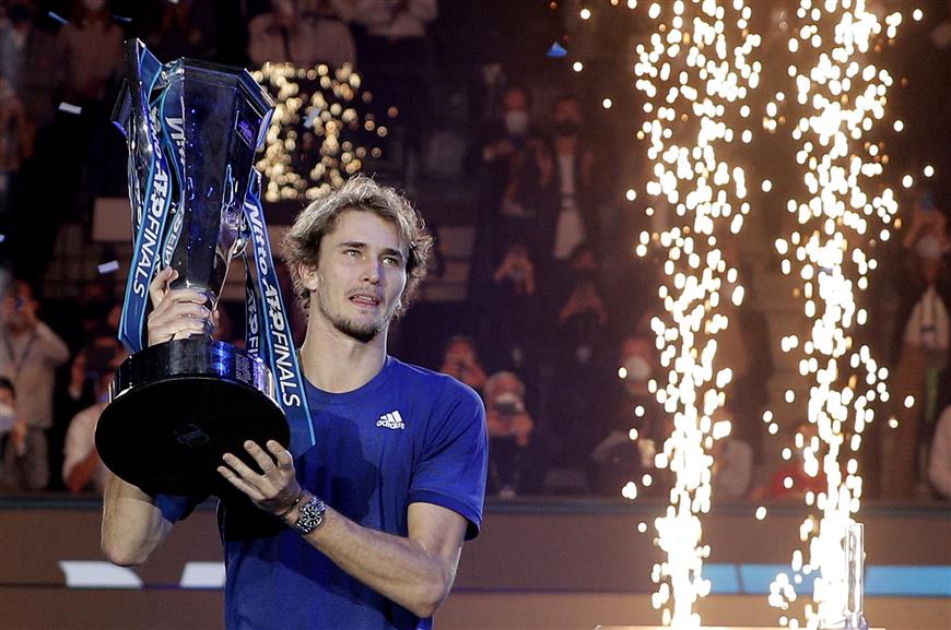 After ATP Finals win, Zverev eyes first Grand Slam title