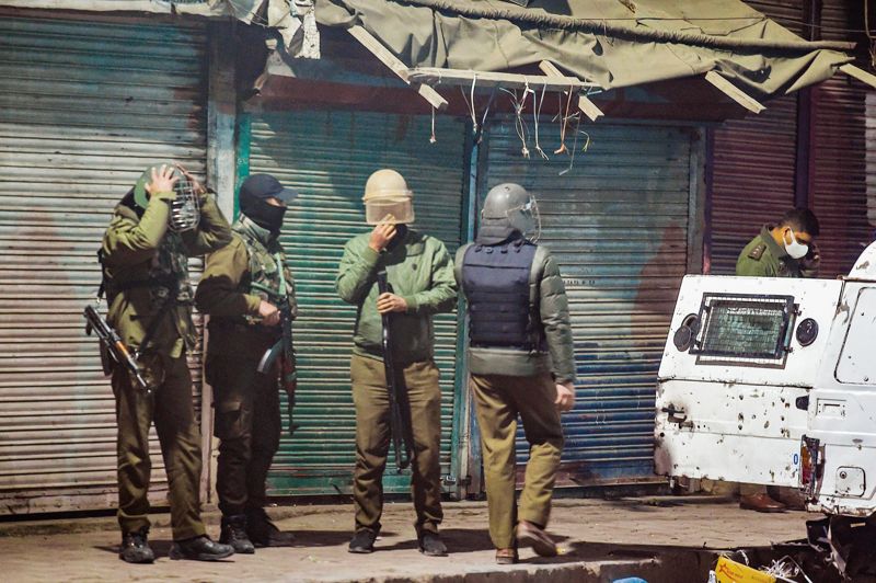 Militant behind selective killing of teachers in Srinagar shot dead