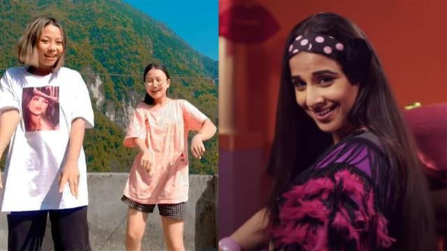 Vidya Balan’s 'Lazy Lad' song is going viral, thanks to these two girls and their cute moves. Take a look