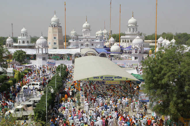 Special religious event held at Takht Sri Damdama Sahib, Talwandi Sabo