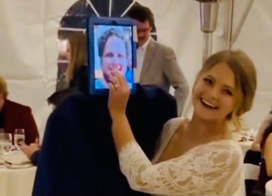 Bride gets married to groom’s picture as he falls sick on the wedding day