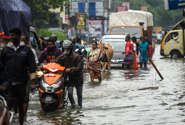 Heavy rain in south India: Depression to cross coast between Tamil Nadu and AP around Chennai on Thursday evening, says IMD