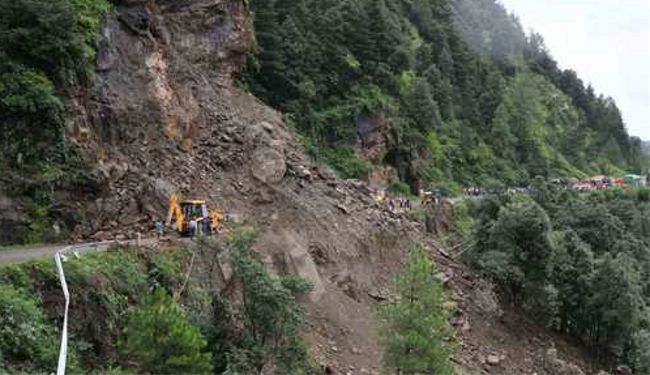 Jammu-Srinagar national highway shut after massive mudslide