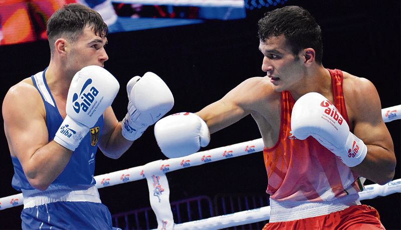 Boxing World Championships: Nishant Dev, Sanjeet make it count