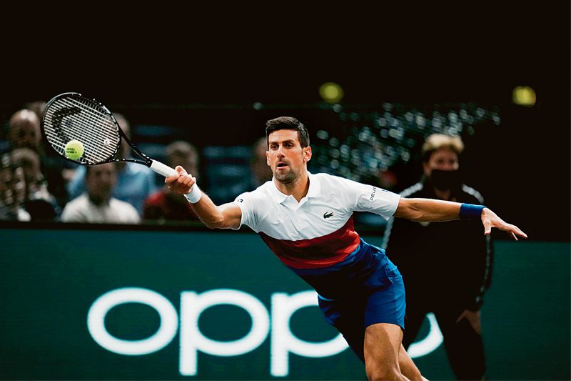 Novak Djokovic back with a bang