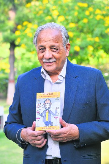 Retired Indian Navy Officer, Commander Amrao Jung Bahadur Singh  releases his book, Off the Cuff