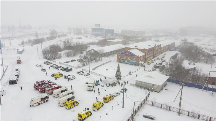 Coal mine fire in Russia’s Siberia kills 11, dozens trapped