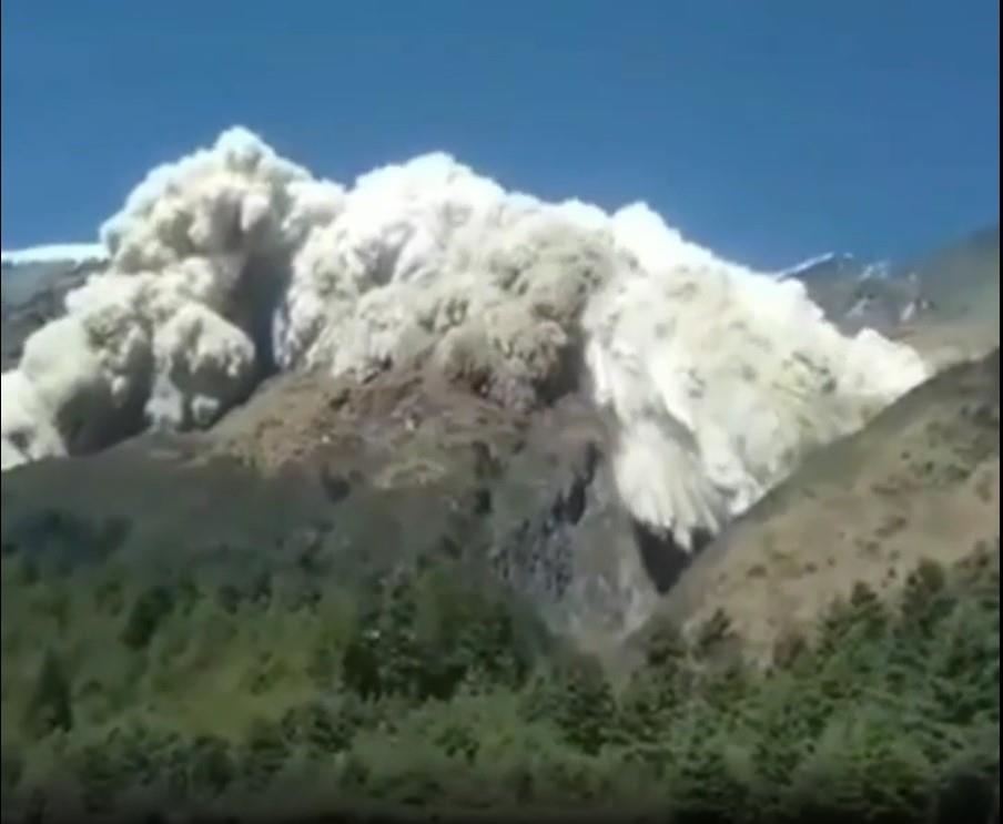 Viral: Horrifying video of deadly avalanche in Mustang district of Nepal