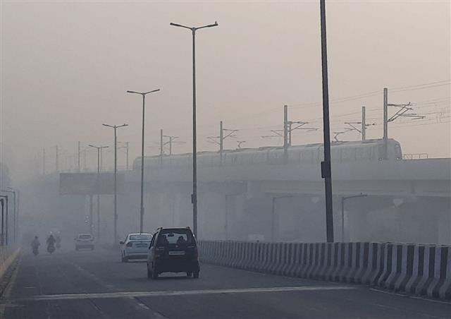 Air pollution levels in Delhi up again