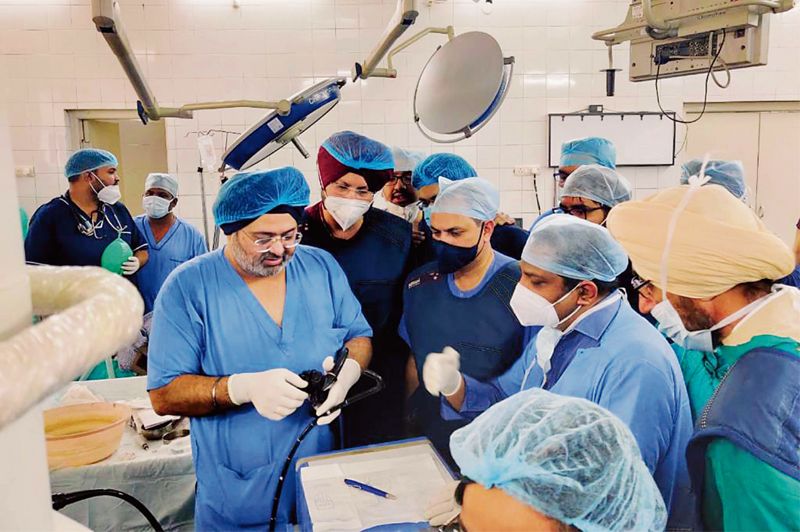 ERCP procedure begins at Government Rajindra Hospital, Patiala