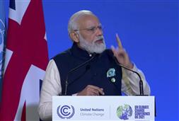 India's emissions will be net zero by 2070: PM Modi commits to world
