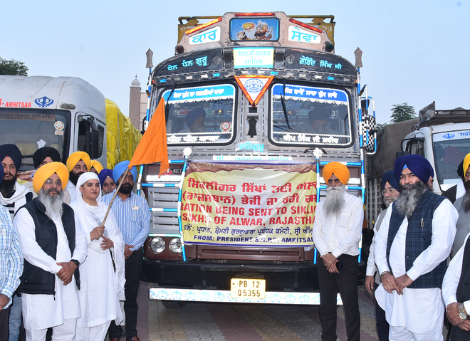 Ration dispatched for Sikligar Sikh families