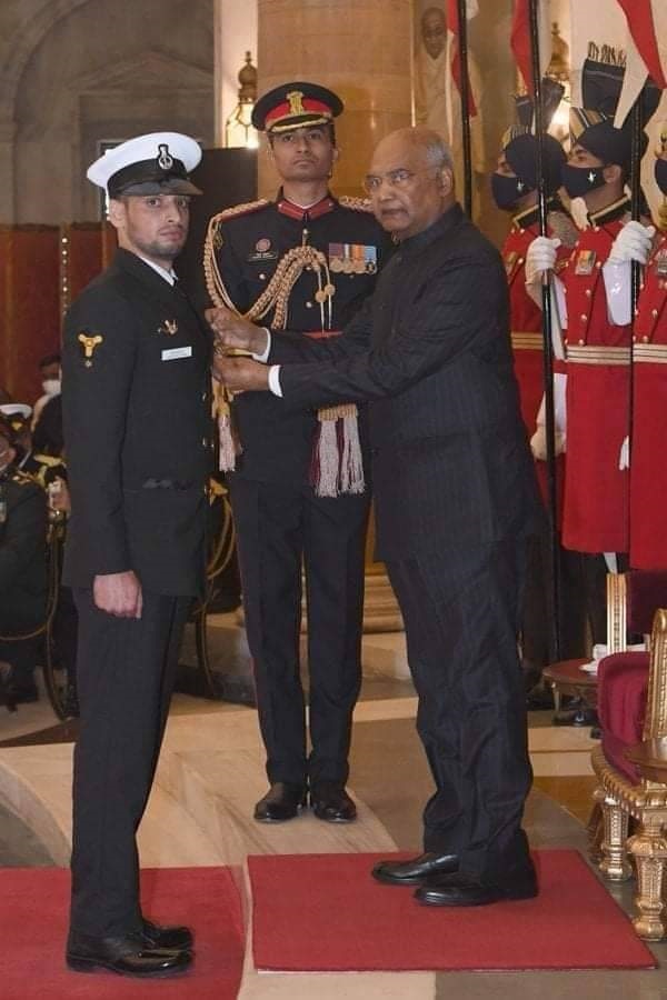 Marine Commando Amit Rana awarded Shaurya Chakra