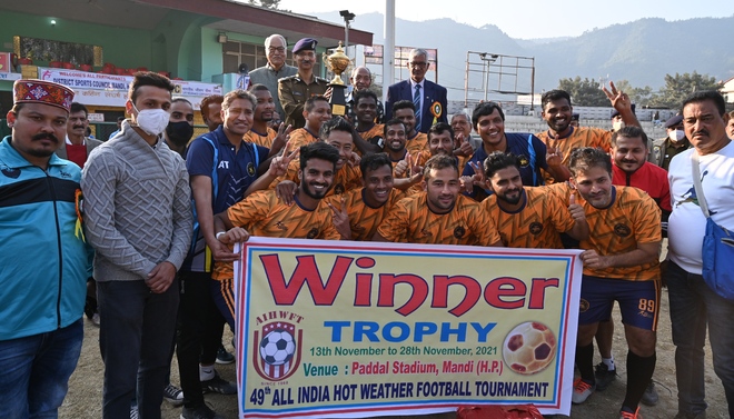RBI Mumbai win Hot Weather Football Championship