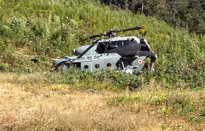 IAF helicopter force-lands in Arunachal