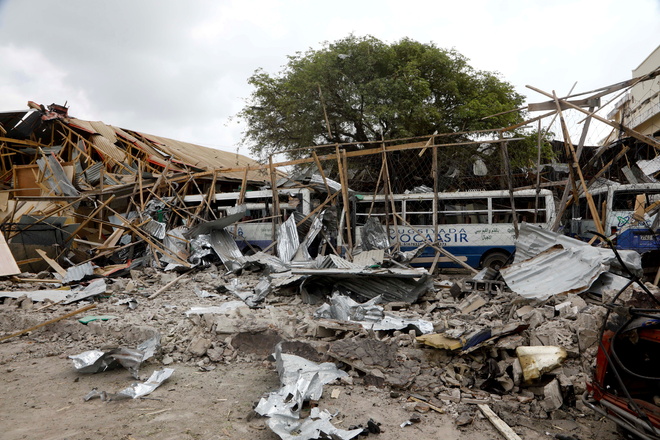 Islamist bombing near school in Somalia kills 8; 13 kids hurt