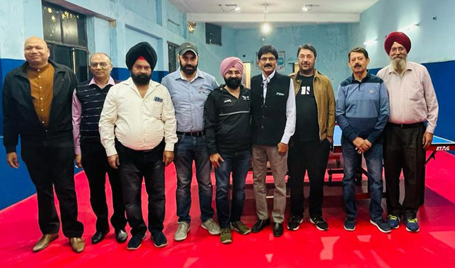 Office-bearers of Ludhiana District Table Tennis Association elected