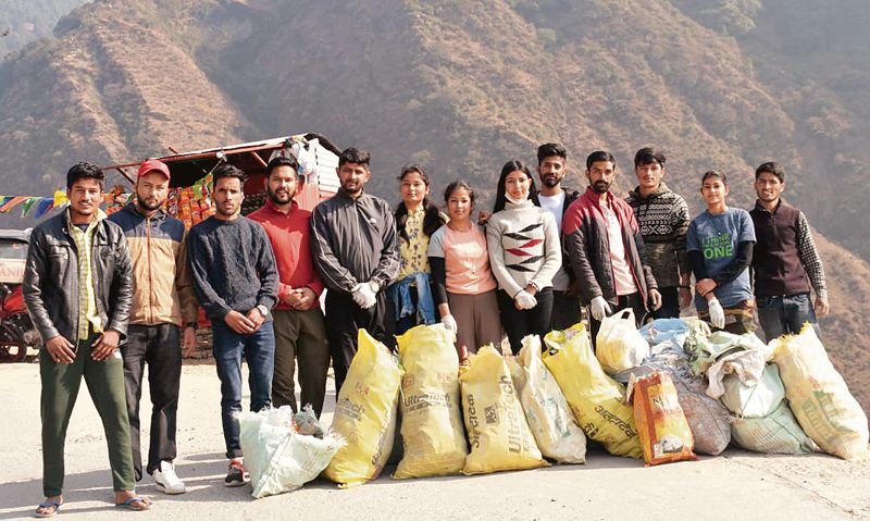 College NGO cleans tourist spot