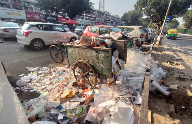 MC elections: Congress, AAP to make Chandigarh’s poor Swachh rankings a poll issue