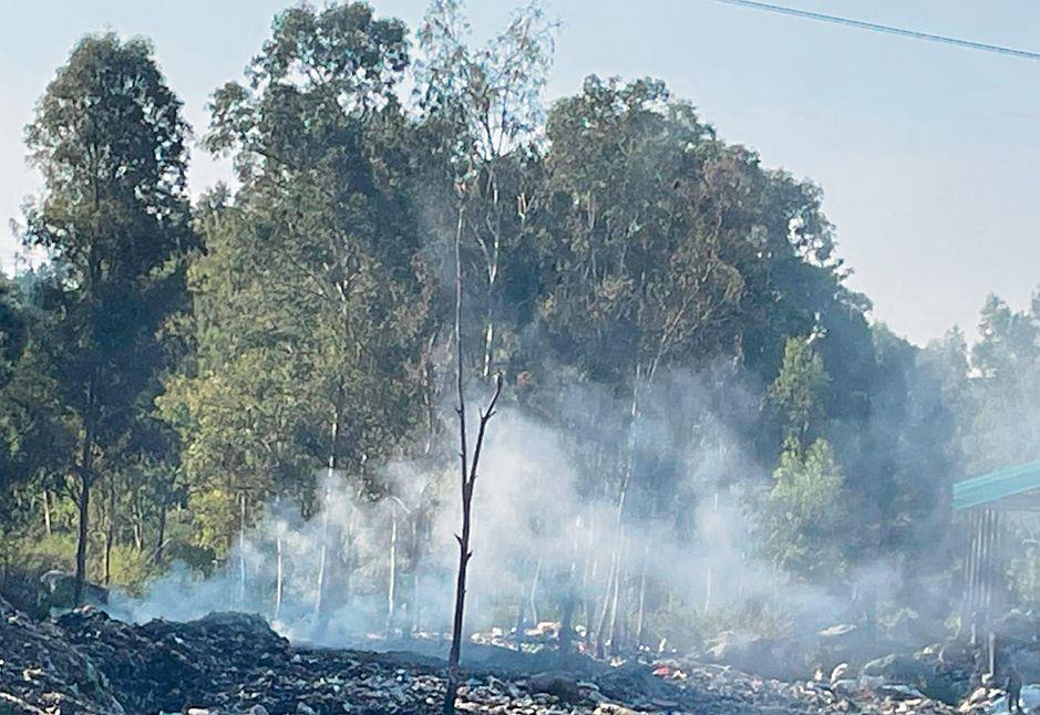 Residents protest garbage burning by Palampur Municipal Corporation