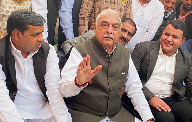 Government’s policy to sell jobs for votes, notes: Bhupinder Singh Hooda