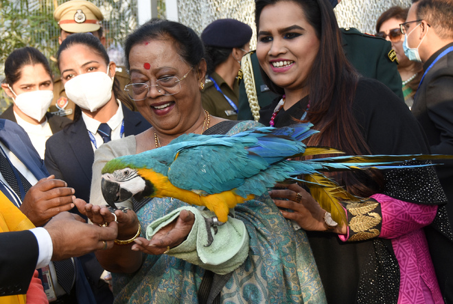 Savita Kovind opens Chandigarh Bird Park near Sukhna Lake