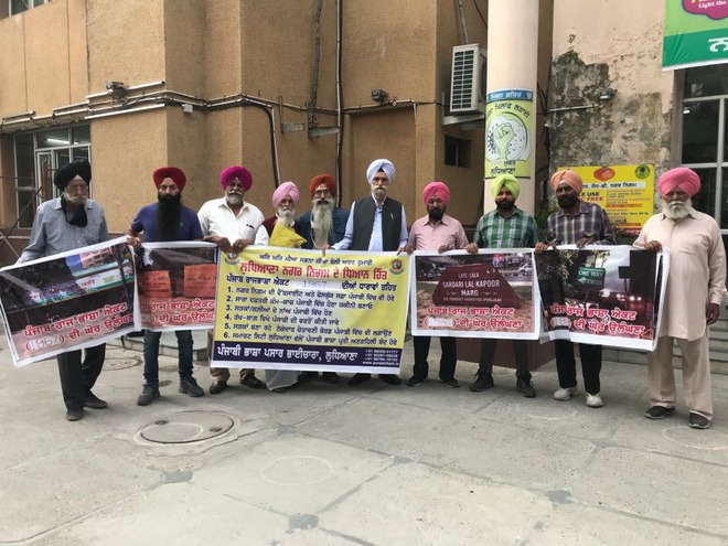 Protest against Ludhiana civic body for ‘ignoring’ Punjabi language