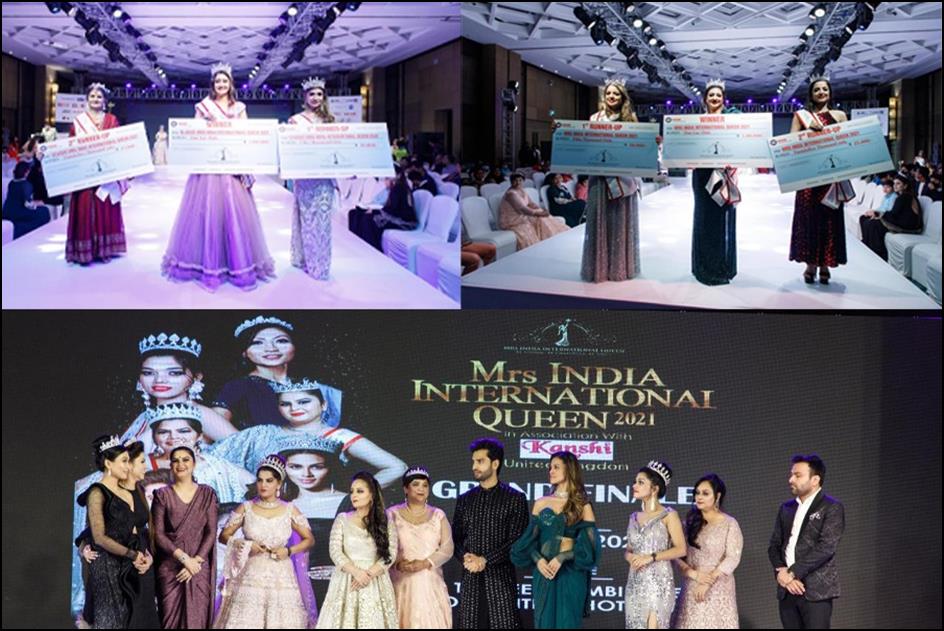 Winners of Mrs India International Queen 2021 Grand Finale Announced