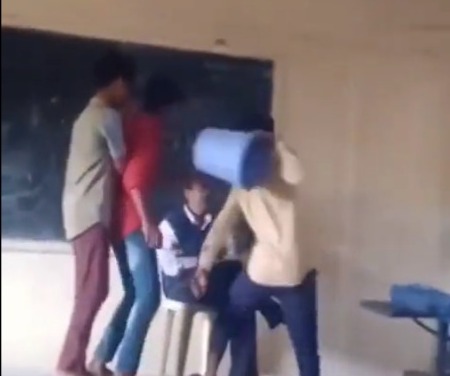 School Teacher Brazzers - Students 'harass' teacher in classroom, video goes viral : The Tribune India