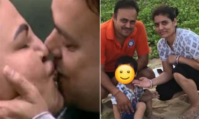 Rakhi Sawant's 'fake' husband Ritesh's pictures with first wife, kid go viral online; inside Big Boss house, the couple seals their relationship with a kiss