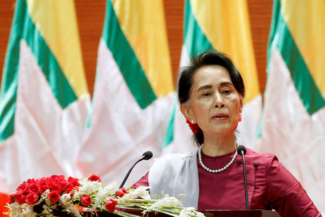 Myanmar court sentences Aung San Suu Kyi to 4 years in prison