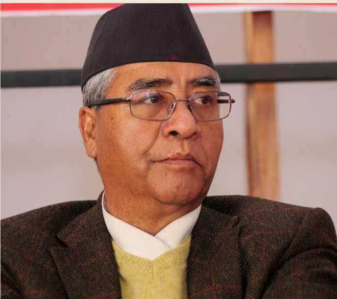 Nepal PM Deuba files papers for presidency of Nepali Congress