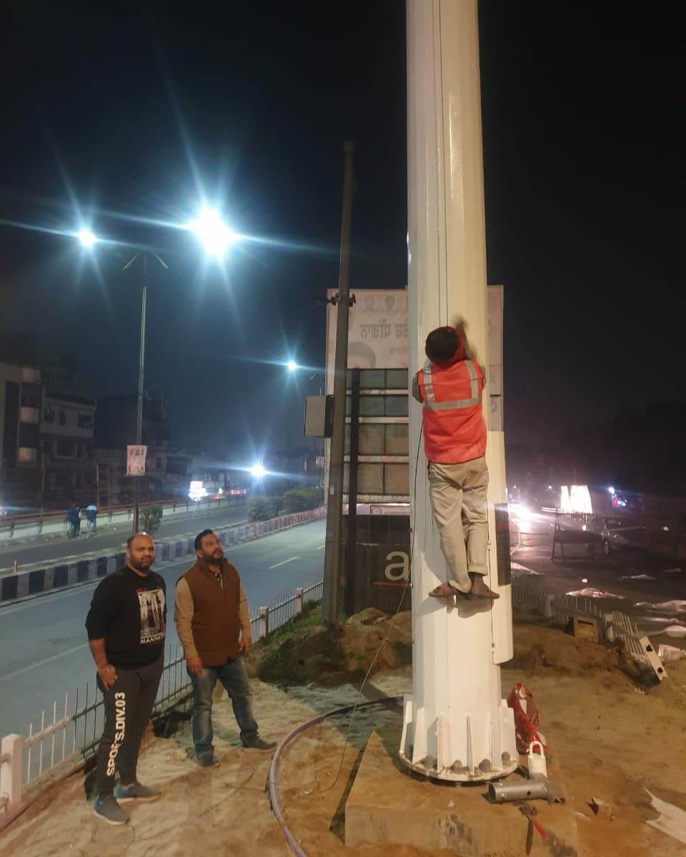 100-foot-high Tricolour to come up on Jagraon Bridge
