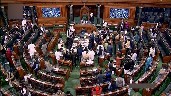 Ruckus in Lok Sabha continues over Ajay Mishra Teni, several BJP members absent in Question Hour