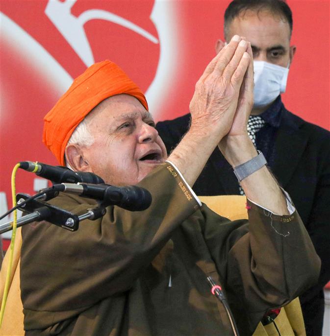 J&K never to be part of ‘ethnic cleansing’ conspirators: Farooq Abdullah