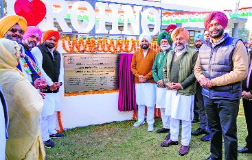 Punjab CM opens smart panchayat ghar, parks at Khanna village