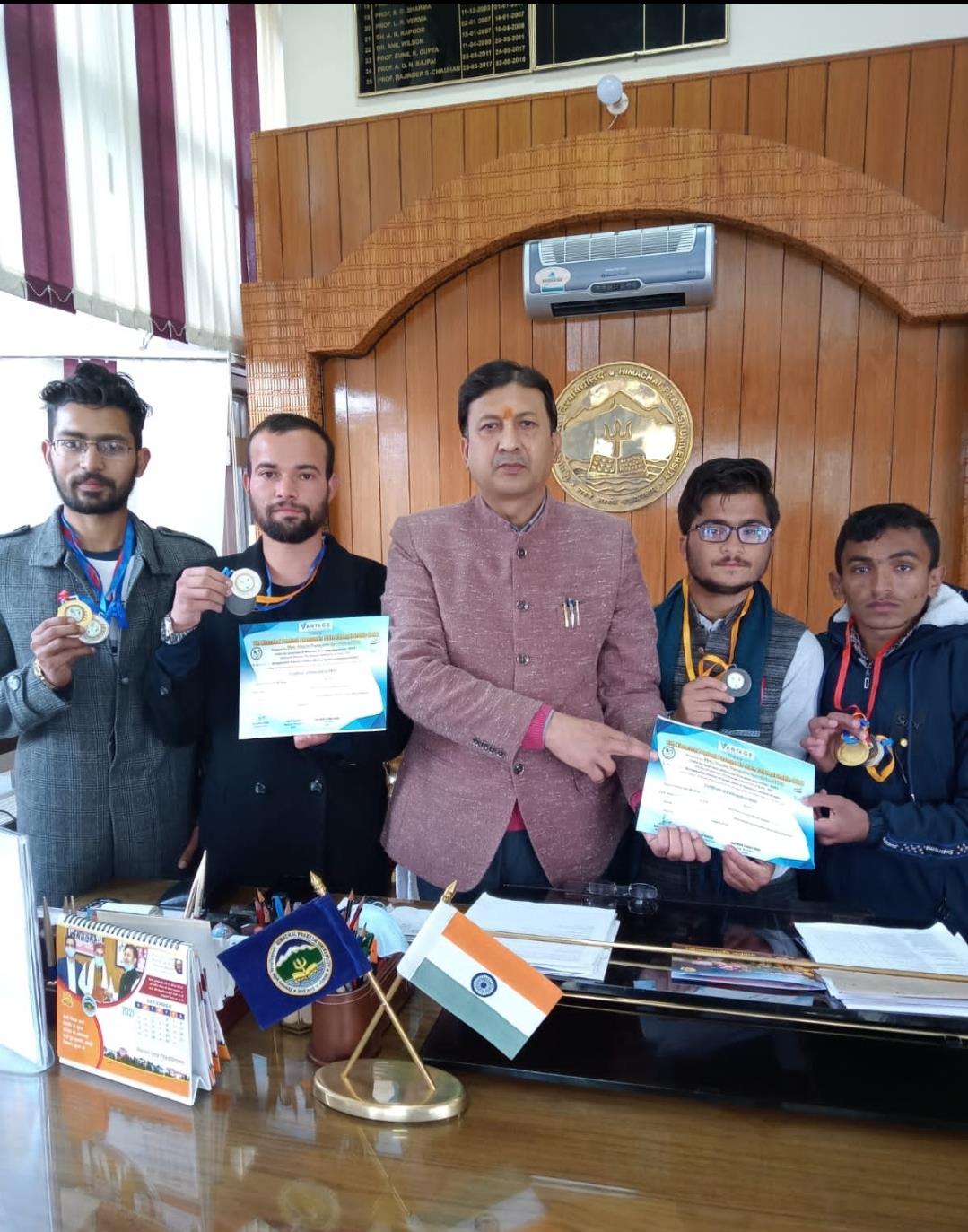 Disabled players bring laurels for Himachal Pradesh University
