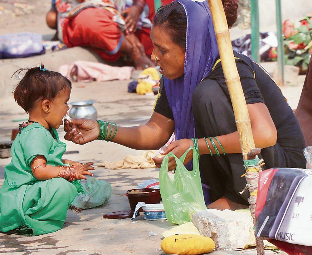 Feed the children, raise income security